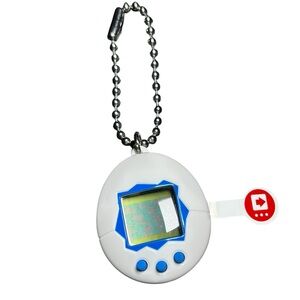 VINTAGE TAMAGOTCHI BANDAI 1997 GEN 1 VIRTUAL PET BLUE WHITE